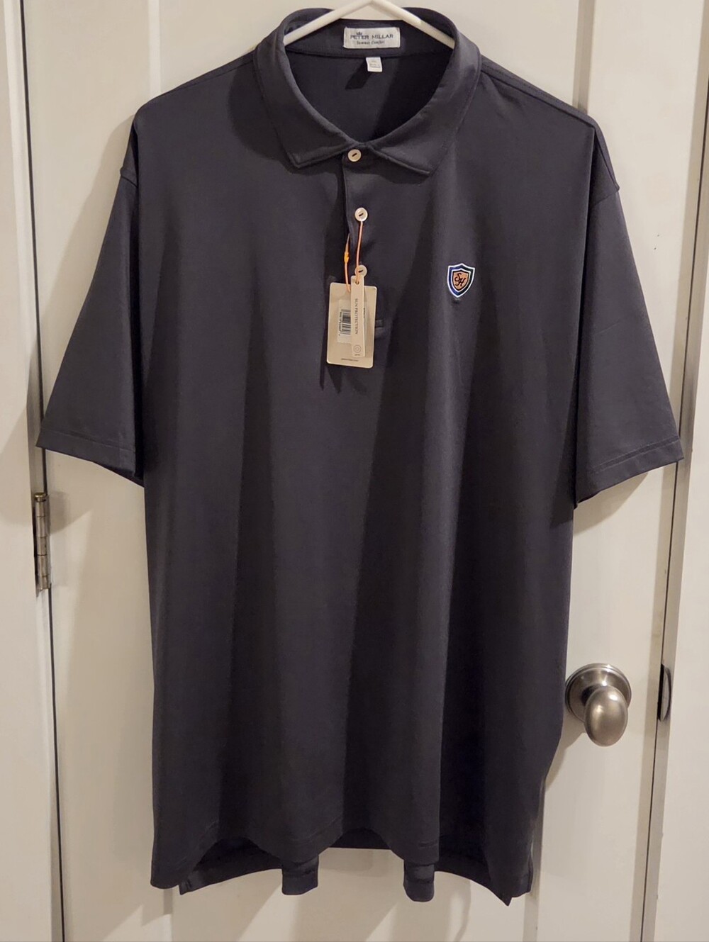 NWT Peter Millar Performance Jersey Polo Shirt - XL Southern Highlands Golf Club